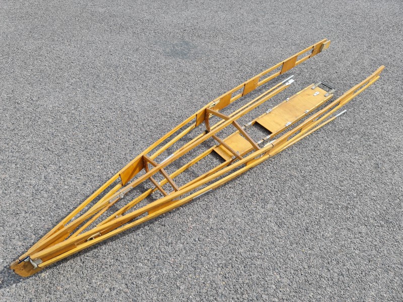 Klepper Aerius I 450 Expedition, Olive green Ref 063CQ - rear frame section