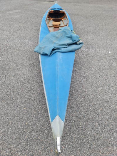 British Granta Sports Tourer double seater - overview of the kayak from the bow